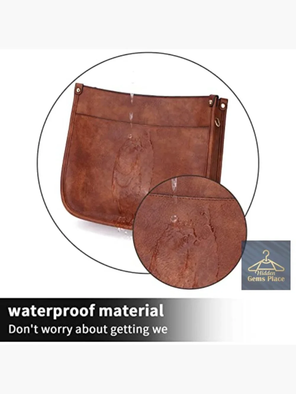 Trendy Vegan Leather Hobo Crossbody Bag with 2 Adjustable Straps